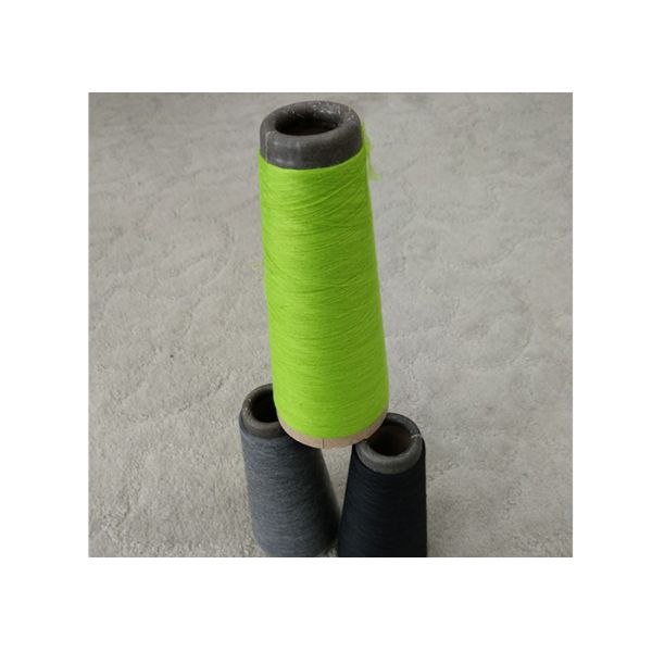 40s / 2 Polyester Ring Spun Yarn , Low Hairiness Polyester Staple Yarn