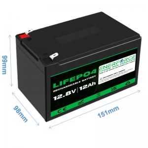 China 12V 12Ah LiFePO4 Battery Pack With BMS For Lawn Mower UPS Scooter on sale
