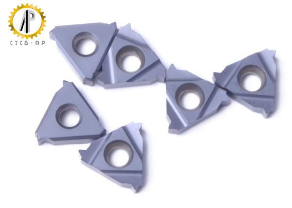 Cheap ISO Metric Threading Tools Tungsten Carbide Inserts High Dimensional Precision for sale