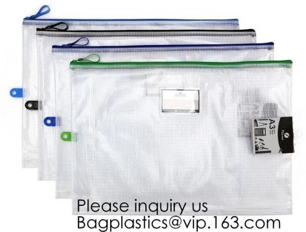 School Multiple Waterproof Zipper Stationery Bag,Accessories Student Stationery Waterproof Pencil Bag, bagease, bagplast