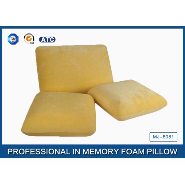 Adults Healthy Memory Foam Throw Pillow / Back Cushion For Car / Home And Office