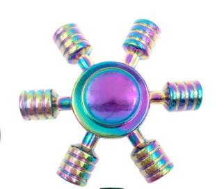 Wholesale Factory Price EDC Fidget Spinner Toy Finger Spinner Toy Ego Titanium Brass Toy Sp 1111
