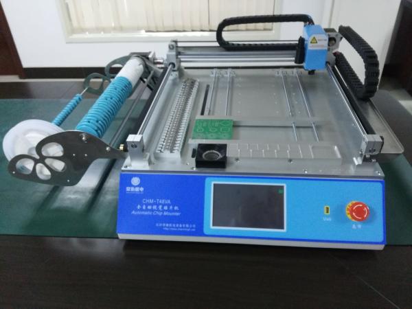 Cheap Full Touch screen Vision System CHM-T48VA Desktop SMT Pick And Place Machine PNP Machine CE for sale