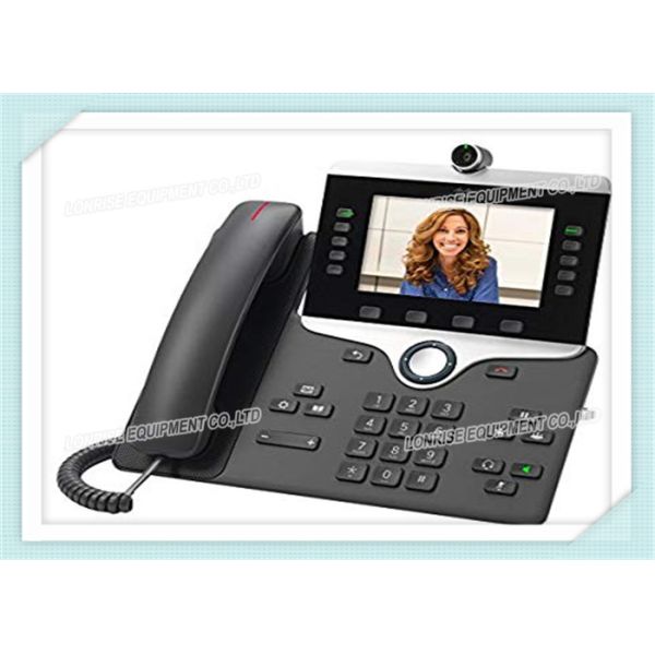 CP-8845-K9 5" High Resolution Cisco IP Video Phone 8800 WVGA Voice Mail CE Standard