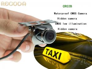 Best CR02B Hidden Cameras in Cars Waterproof IP68 / Night Vision Cmos Camera 140 Degree wholesale