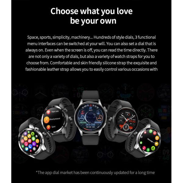 Continuous Heart Rate Smartwatch Bracelet 200mAH Wristband Fitness Running Track