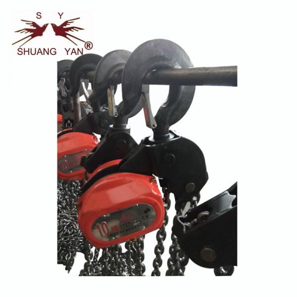 Cheap 10T 3M-12M Chain Hoist Lift Economical Safe Reliable Drop Forged Heat Treated for sale