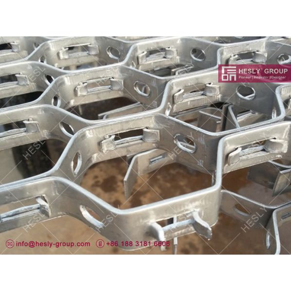 refractory hex mesh lining CHINA