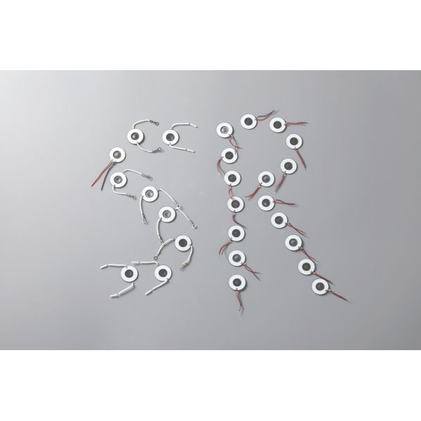 Microporous Piezoelectric Ceramic Disc No blockage PZT Plate Customized