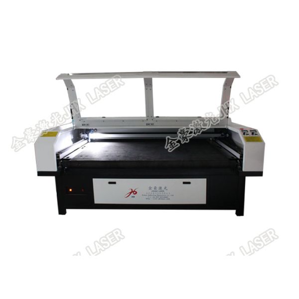 Genuine Leather Label Logo Ccd Camera Laser Cutting Machine 1600 × 1000mm Working Area