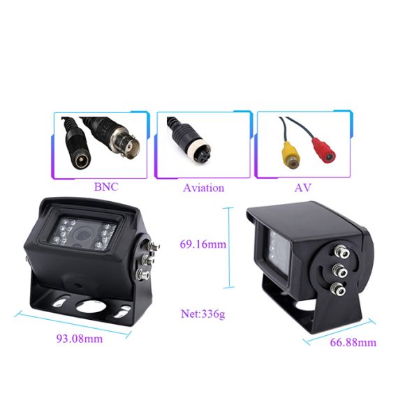 School Bus Truck Backup Car Reversing Camera 24V18 IR LED Night Vision Infrared