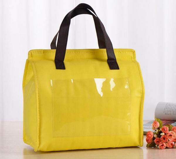 Laminated kids Tote Wine Bottle Ice Thermal Lunch box Insulated Non Woven Cooler Bag for promotion,Promotional Aluminium