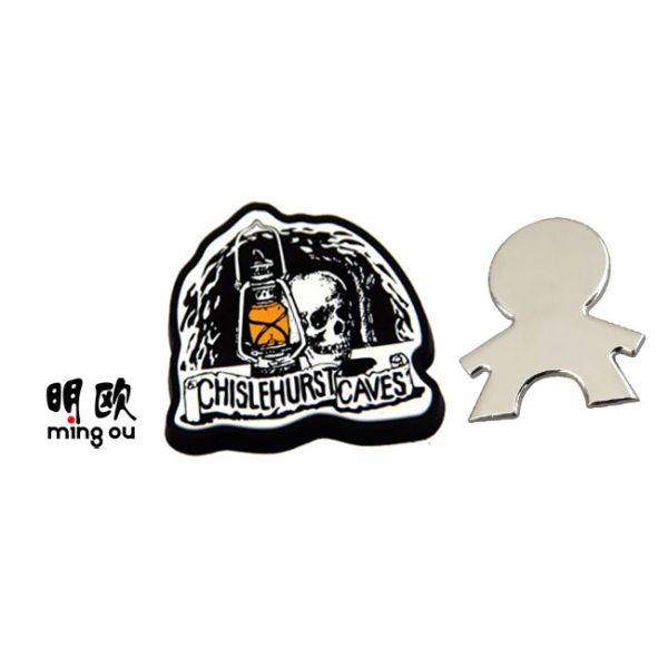 Flexible Large Custom Fridge Magnets PVC Material Black Hat Shape