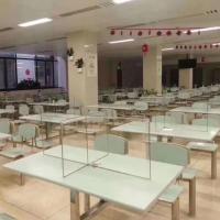 China Cafeteria anti - spray acrylic isolation sheet for sale