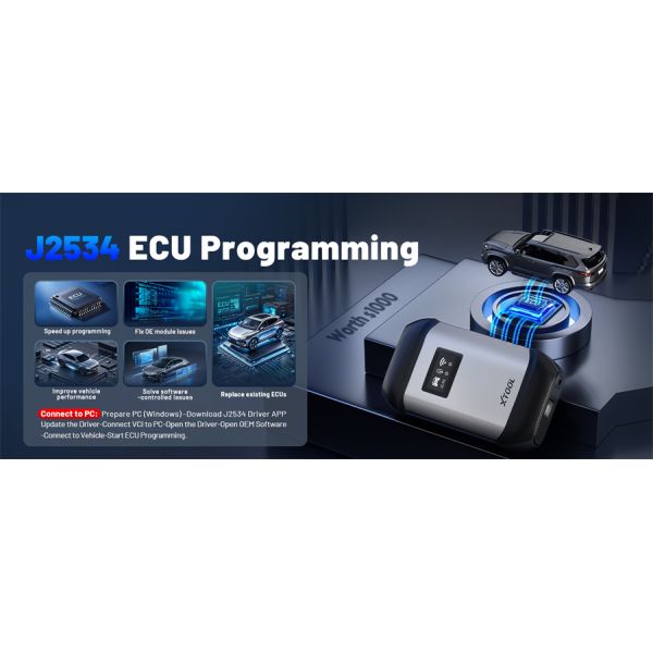 2025 XTOOL D9 MAX universal Diagnostic Scanner With J2534 Topology Mapping, ECU Coding, FCA/