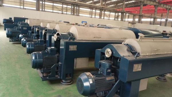 Automatic Horizontal Solid - Liquid Decanter Centrifuge For Calcium Hypochlorite Project