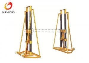 Best 10 Ton Hydraulic Cable Drum Jacks Cable Jack Stand For Releasing Cables wholesale