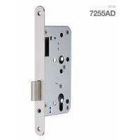 China SS Panel Backset Security Mortise Door Lock NP Finish for sale