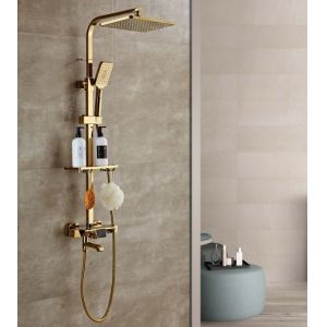 CE Brass Thermostatic Intelligent Electricity Shower Faucet