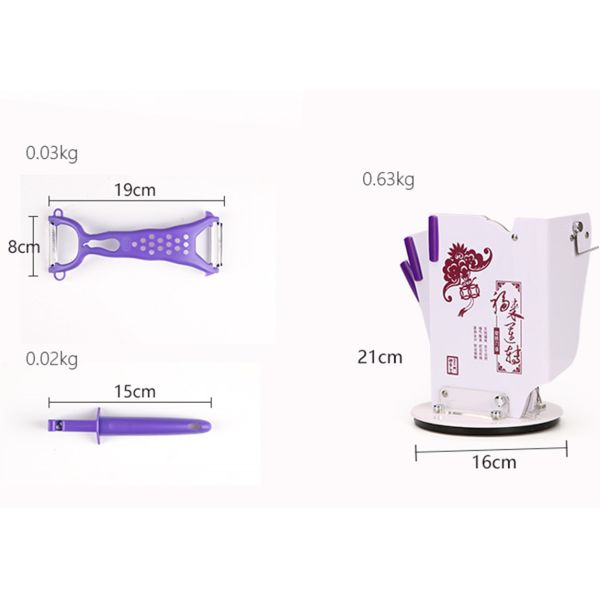 Multifunctional Kitchen Cooking Knives Set Vegetables Cutter Slicer Planer Cutter Sharp