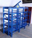 Heavy Duty Plastic Moulding Dies Industrial Shelving Systems with Crane