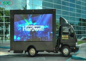 Best Easy Installation Mobile Truck Led Display Screen Outdoor P10 10000 Dots / Sqm wholesale