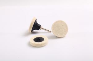 Best Fine Polishing 3 Inch Felt Buffing Wheel 20mm Thick Durable Washable Reuse wholesale