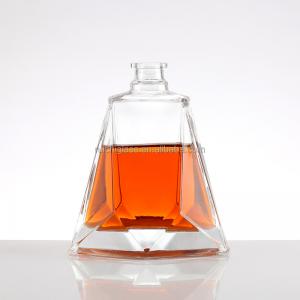 China Fashion Design Glass Bottle for Whisky Brandy in Beverage Industrial on sale