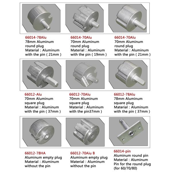 Awning Roller Blind Fixing Kit Aluminum Awning Round Plug Metal Awning Hardware