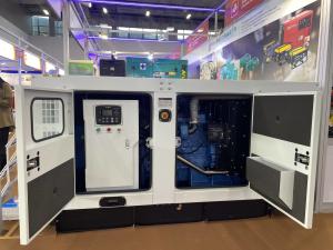 Efficient Standby Generator Set with Smartgen Control Panel Noise Level ≤75dB Silent Diesel Generator Set A 1 Year