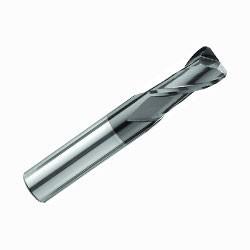 Best High Performance Solid Carbide Cutting Tool 2 / 4 Flute Corner Radius End Mill For HRC 50 Degree Coated wholesale