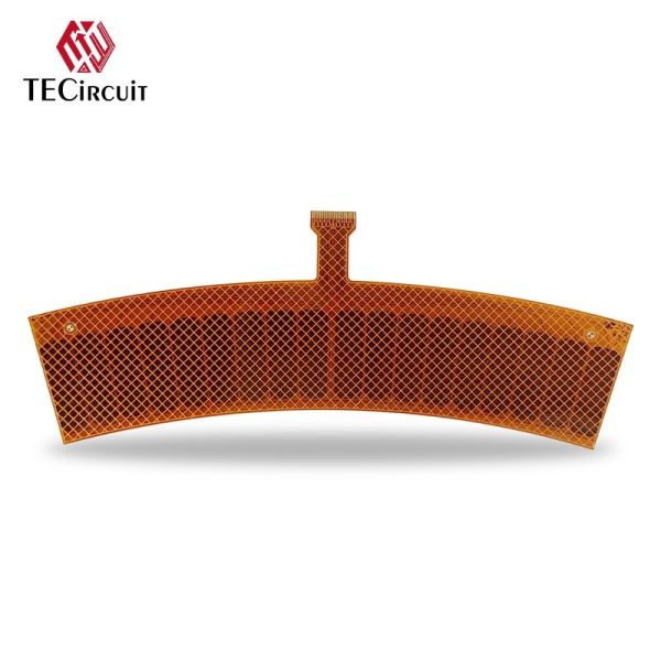 2 Layer FPC Flexible PCB Rigid-Flex Board Gold Finger 0.15mm Thickness