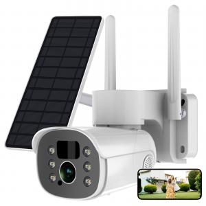Best Glomarket Tuya Smart Wifi Solar Camera Outdoor Surveillance PTZ Camera With Solar Panels wholesale