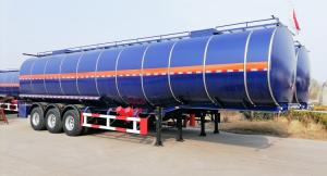China Fuel Diesel Petroleum Tanker Trailer Truck 40000/42000/45000 Liters on sale