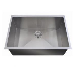 Best Right Angle Stainless Single Basin Kitchen Sink Undermount 600*450mm wholesale