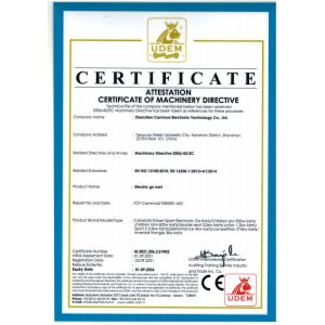 Shenzhen Cammus Electroinc Technology Co., Ltd Certifications