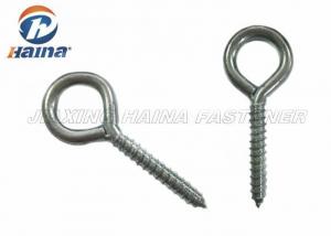China High Tensile M12 Eye Bolts For Wood Screw Eye Hooks With Sharp Threading on sale