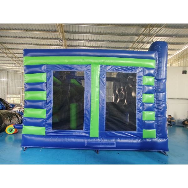 Digital Printing Inflatable Bounce House With Slides Super Mario Inflatable Jumping Castle