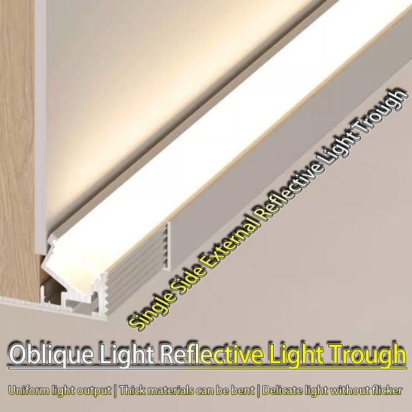 Indoor Home Full Spectrum LED Light Strip with 24V Low Voltage and Self-Adhesive Design
