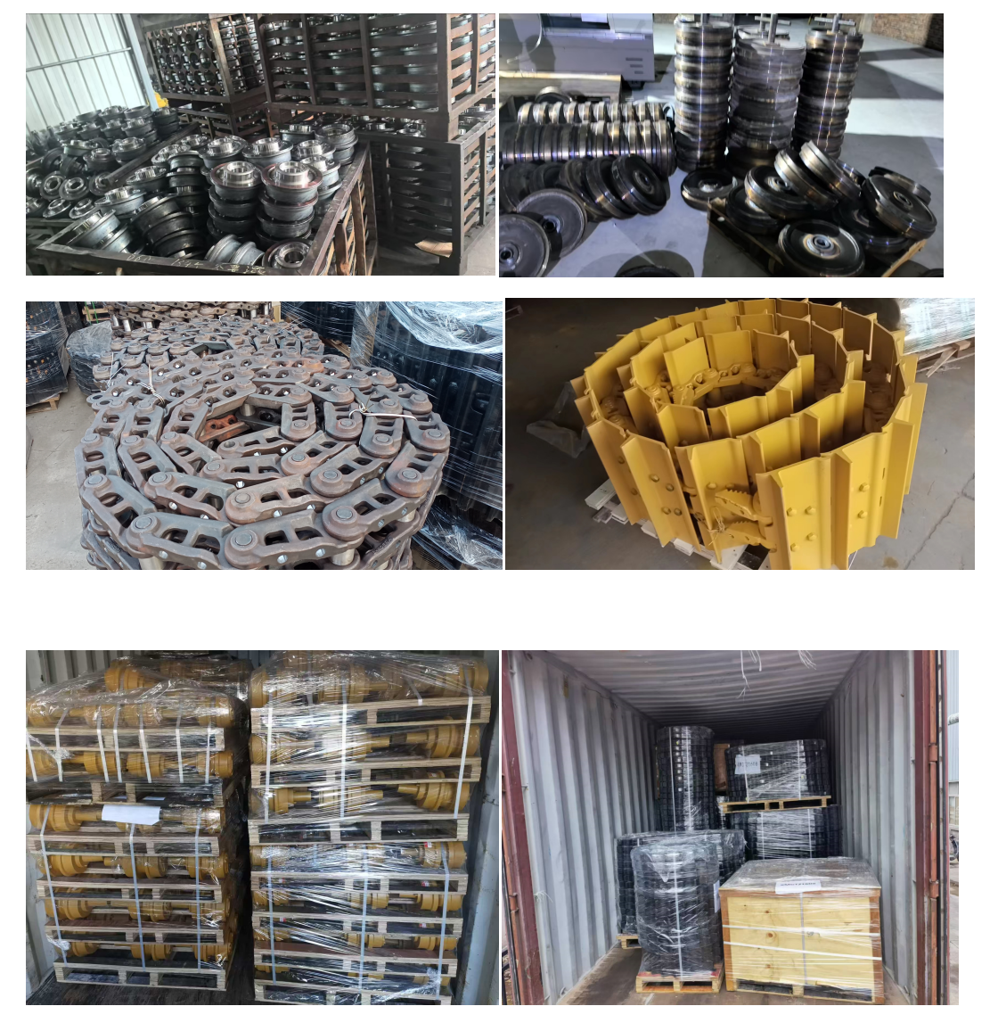 Track Chain Excavator Bulldozer Spare Parts Undercarriage Track Link 2272-6143B For Doosan Daewoo