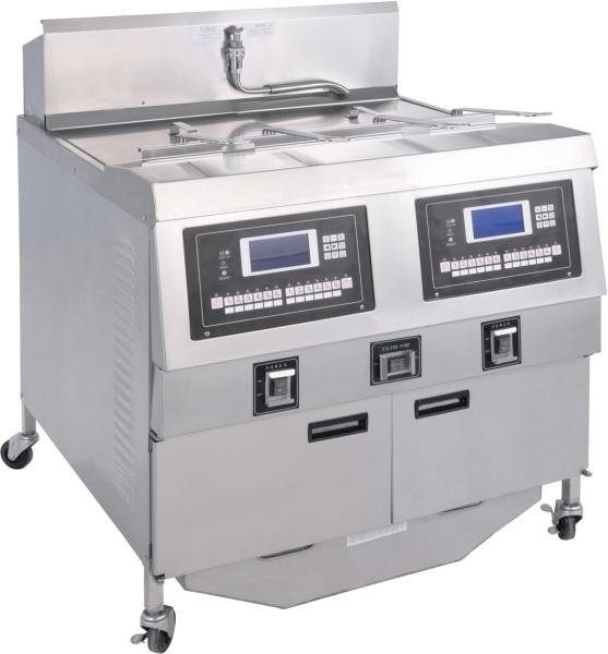 Cheap Electric Chips With Memory Function Open Style With Oil Filtration Deep Fryer for sale
