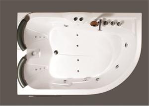 Aganist Wall Free Standing Jetted Soaking Tub , American Standard Whirlpool Tub