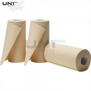 China Washable Spunlace Wipes Paper Towel Roll Reusable Kitchen Cleaning Cloths 130gsm on sale