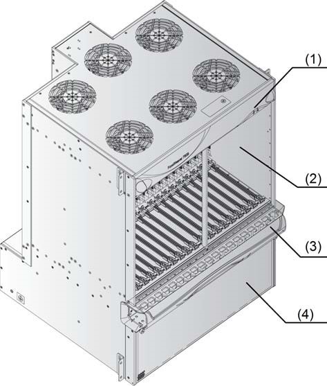30KG Fiberhome Fonsweaver 780B XCU SXCU Main Subrack Midplane Design