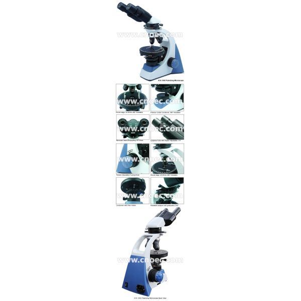 Binocular Head Polarized Light Microscope With Brightness Adjustable CE A15.1302