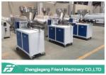 PLC Control Plastic Extruder Machine Low Noise Horizontal / Vertical Type