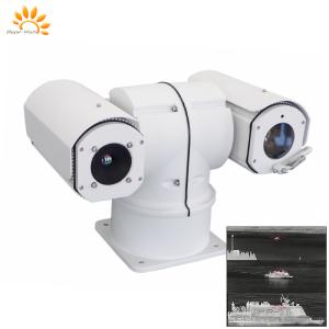 Best Resolution Ptz Infrared Thermal Imaging Camera Long Range Laser Angle For Moisture Detection wholesale