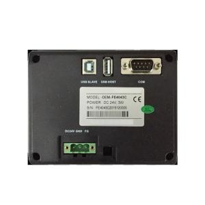 China 4.3 TFT LCD Industrial Touch Screen HMI High Resolution With U Disk / USB Device on sale