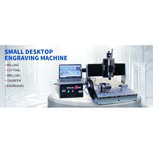 4 Axis USB MACH3 6040 CNC Router Milling Machine Square Guide Rail Version 2.2KW
