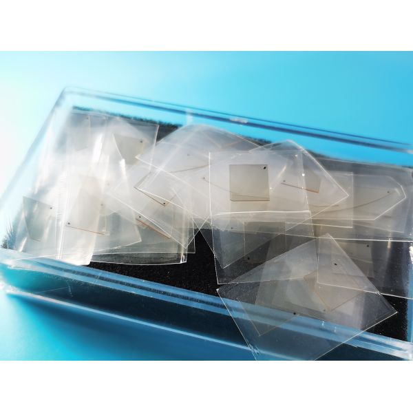 2sp 4H-SEMI 4H-N SIC Silicon Carbide Wafer 10 X 10 X 0.5mm